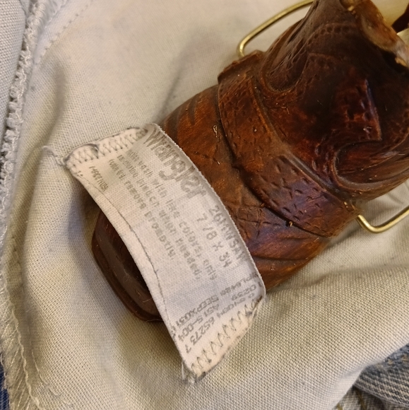 Vintage High Waisted Wrangler Washed Denim 27 - Picture 6 of 6